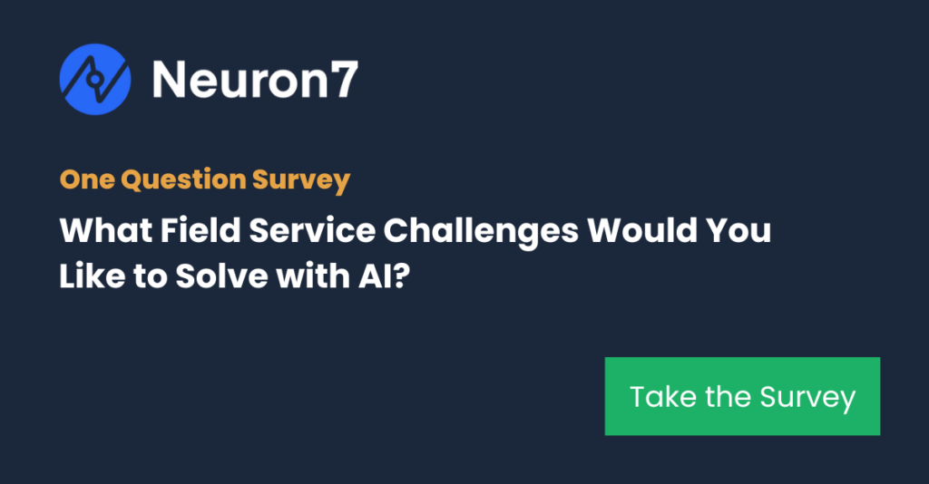 Take AI for Field Service Survey